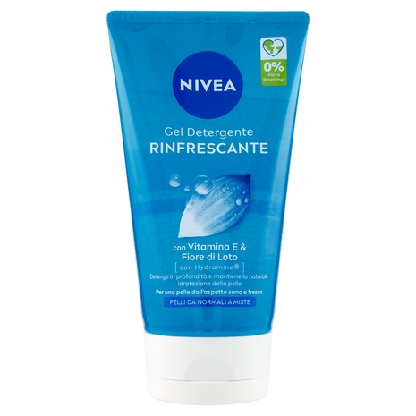 Nivea Gel Detergente Rinfrescante Pelli da Normali a Miste 150 ml